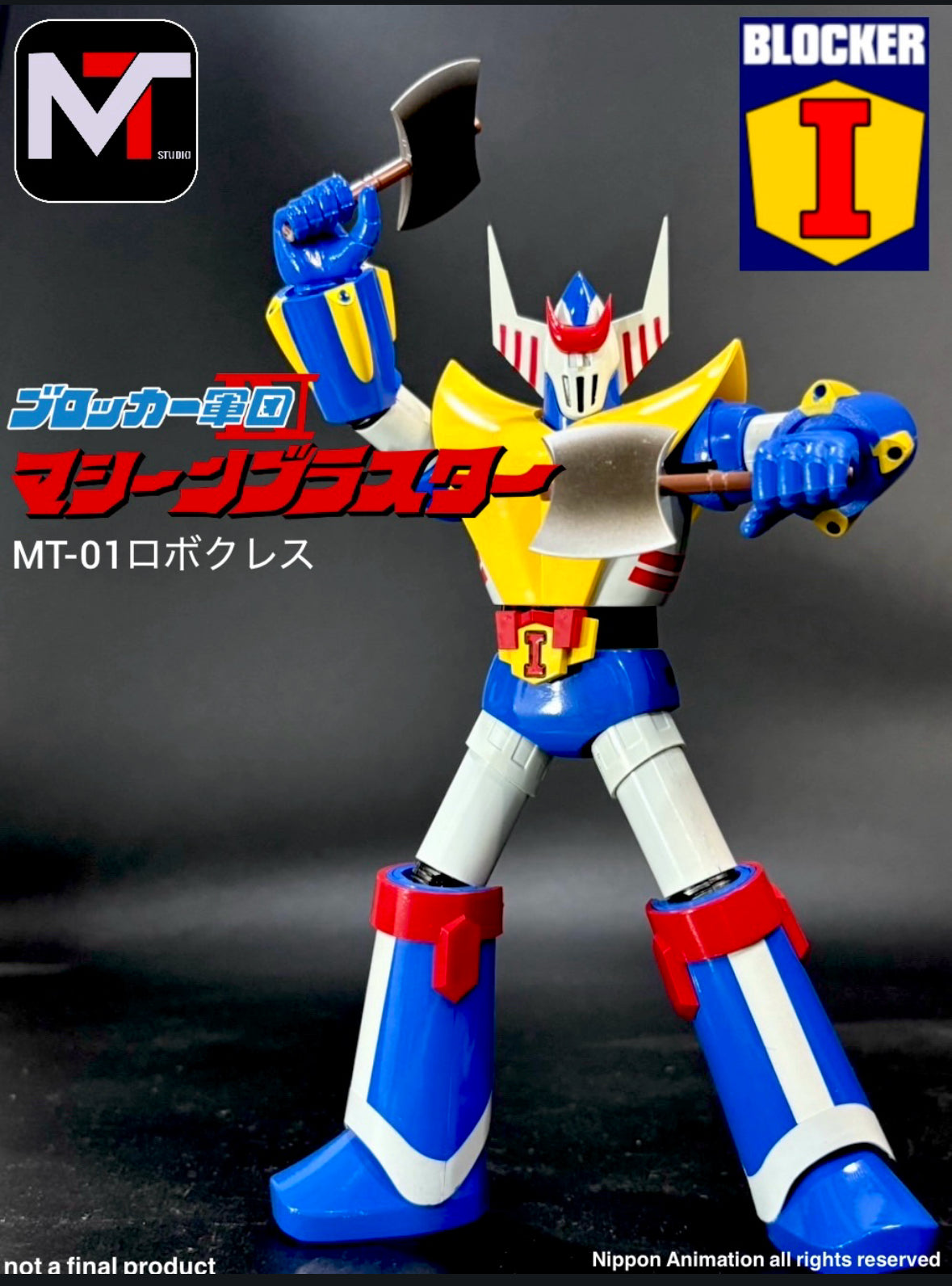 MT-01 Machine Blaster Blocker I Robocles